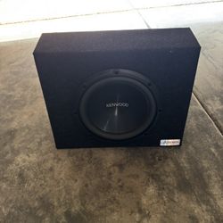 Kenwood 12’ Subwoofer 
