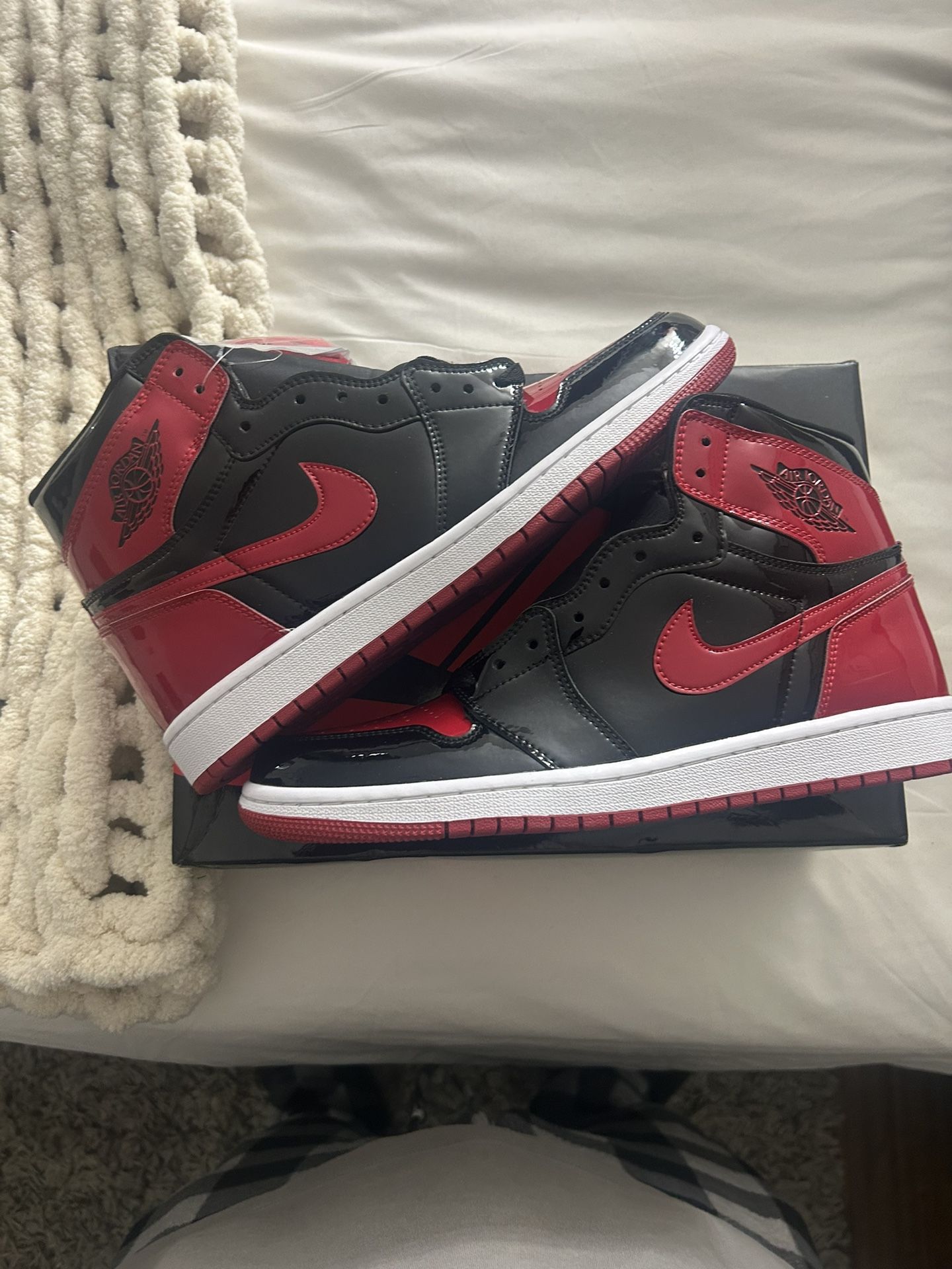 New Jordan 1 Patent Leather Size 11