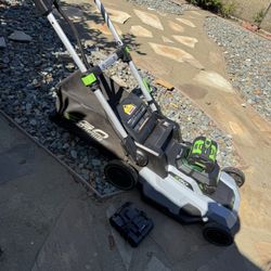EGO 56V 21in Self Propelled Mower With Battery And Charger