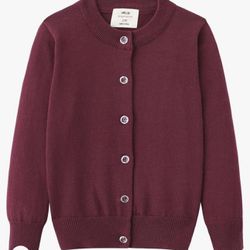 Youth Cardigan School Sweater