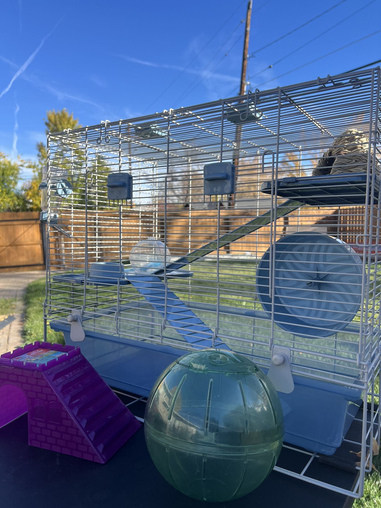 Hamster Home With Accessories