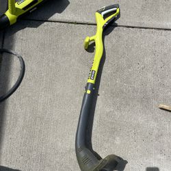 Ryobi trimmer/edger with battery + fast charger