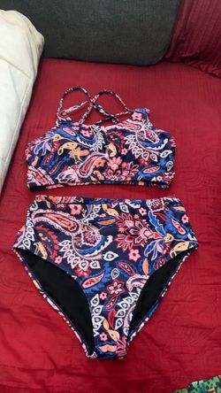 New Paisley/Floral Bathing Suit