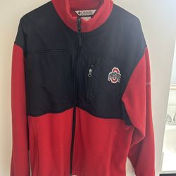 Men’s Ohio State Columbia Jacket Size Large
