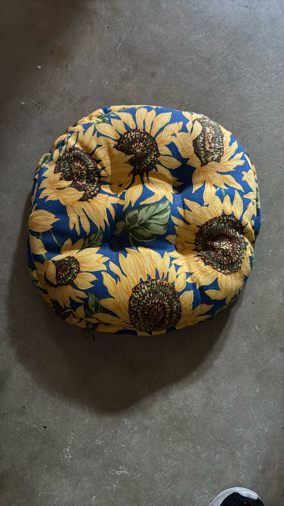 4 Sunflower Bar Stool Cover