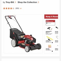 Troy Bilt Lawn Mower