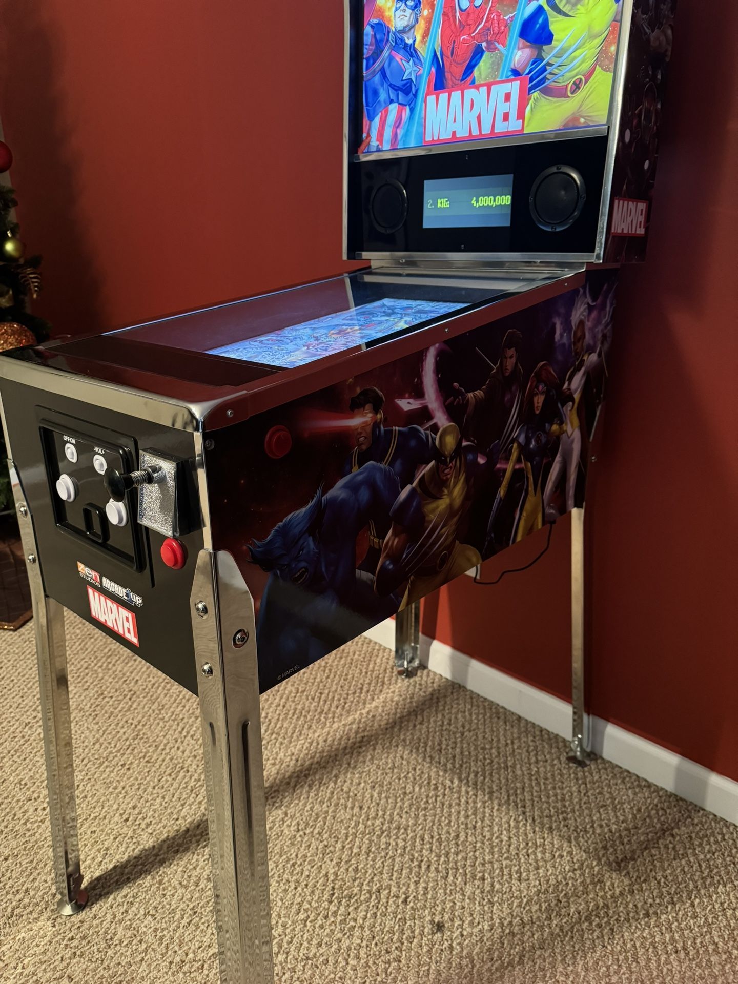 Marvel Pinball Machine