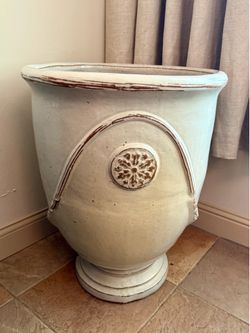 Large Vintage French Anduze Urn Planter