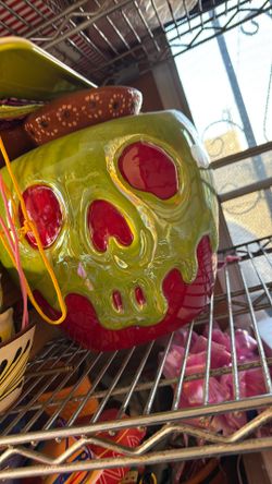 poison apple candy bowl