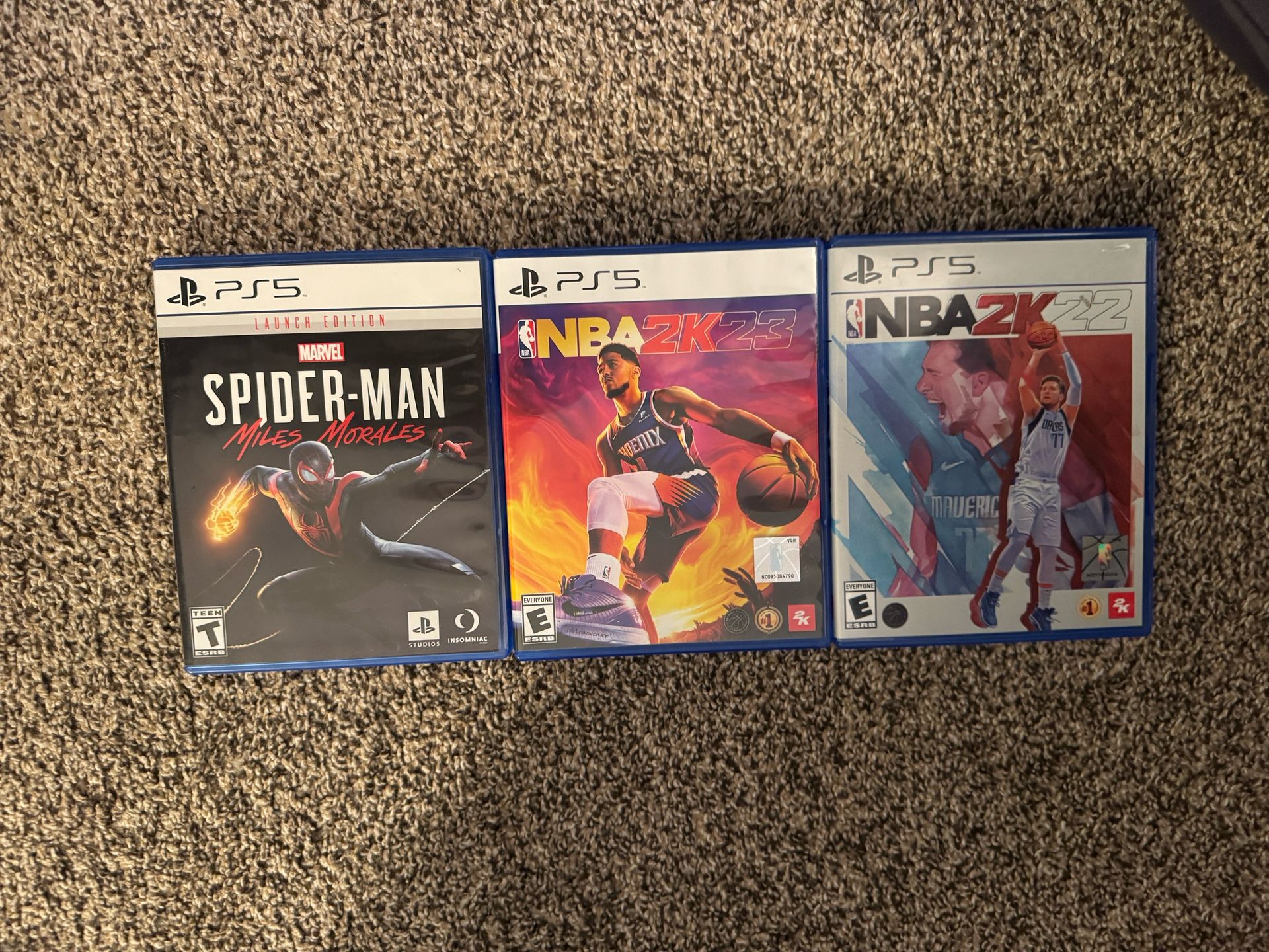 Miles Morales / NBA 2k Ps5 Games