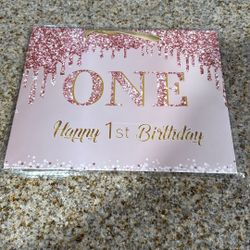 Girls 1st Birthday Bag 