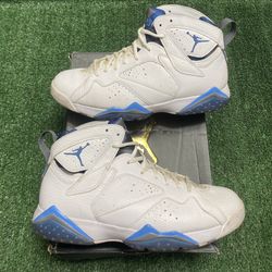 Jordan French Blue 7s size 11 USED But Clean