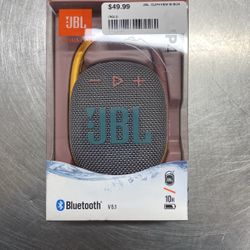 JBL Clip4 Bluetooth New In Box