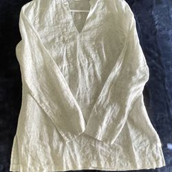 Cynthia Rowley linen blouse