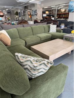 Pretty Sectionals in Stock