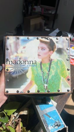 Vintage Madonna bag with real record in the back