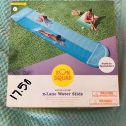 2 Lane Water Slide