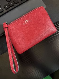 Coach Wrist Wallet (Red)