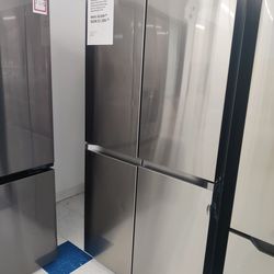New Samsung
Bespoke 23 cu. ft. Counter Depth 4-Door Flex French Door Refrigerator in Stainless Steel