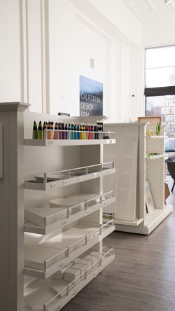 Commercial Product Display Shelves