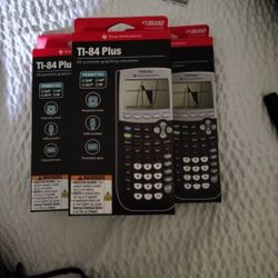 TEXAS INSTRUMENTS Ti84 Plus CALCULATORS