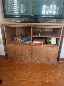 Wooden media table