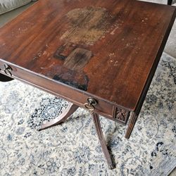 Antique Imperial Drop Leaf Table
