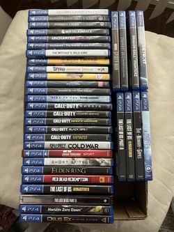 PS4 Games Read Description For Price 
