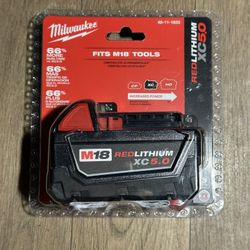 Milwaukee M18  5.0 Ah Battery. . Brand New…$65