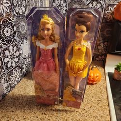 2 Princess Dolls