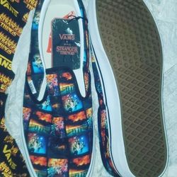 Vans Shoes  Customs Stranger Things 