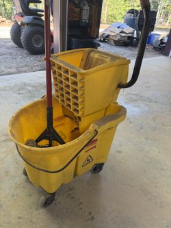Mop And Bucket
