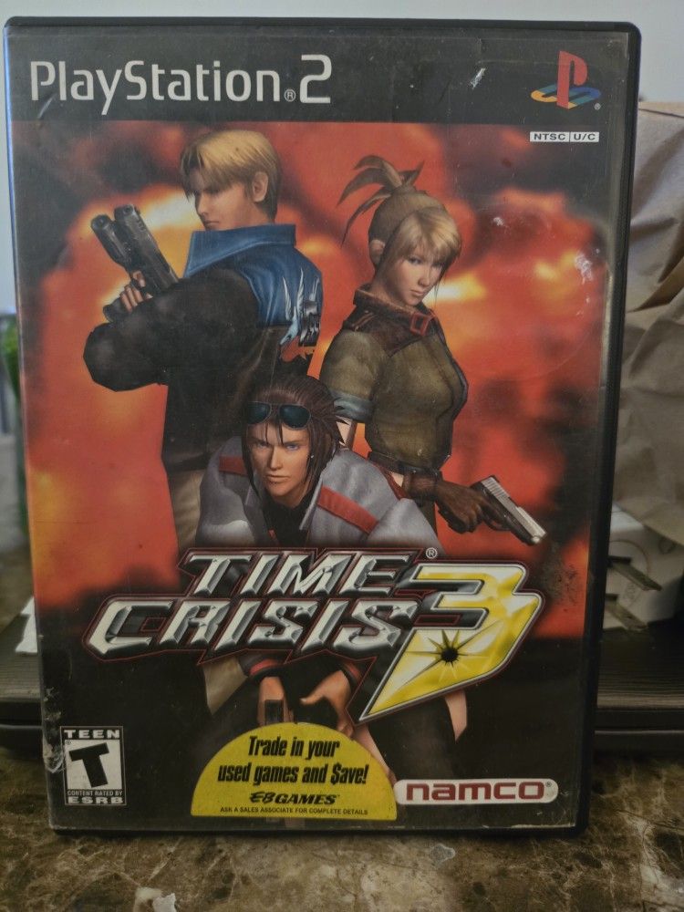 Play Station 2 Time Crisis 3 Ps2