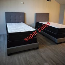 Twin Size Bed 