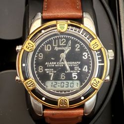 vintage Remington alarm chronograph watch, model 38-054 RARE