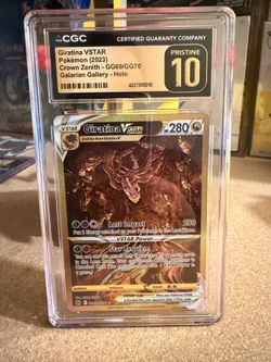 CGC 10 PRISTINE GIRATINA VSTAR