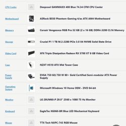 Custom Built PC With Vegeta Theme 