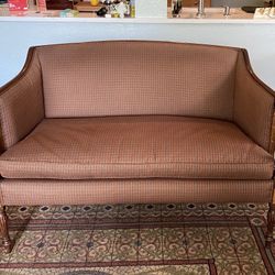 Pair Matching Stickley Settee Loveseat Sofas