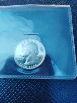 1776 and 1976 silver quuarter