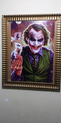Joker poster 20.5 in x 28.5in.