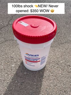 100lbs Swimming Pool Shock NEW