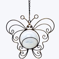 Butterfly Solar Ball Hanger
