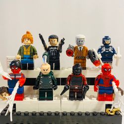 Spider-Man Brand New Day 8pc Marvel Movie Minifigures LEGO Compatible