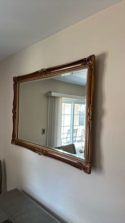 Wall mirror 47 by 33   $25
