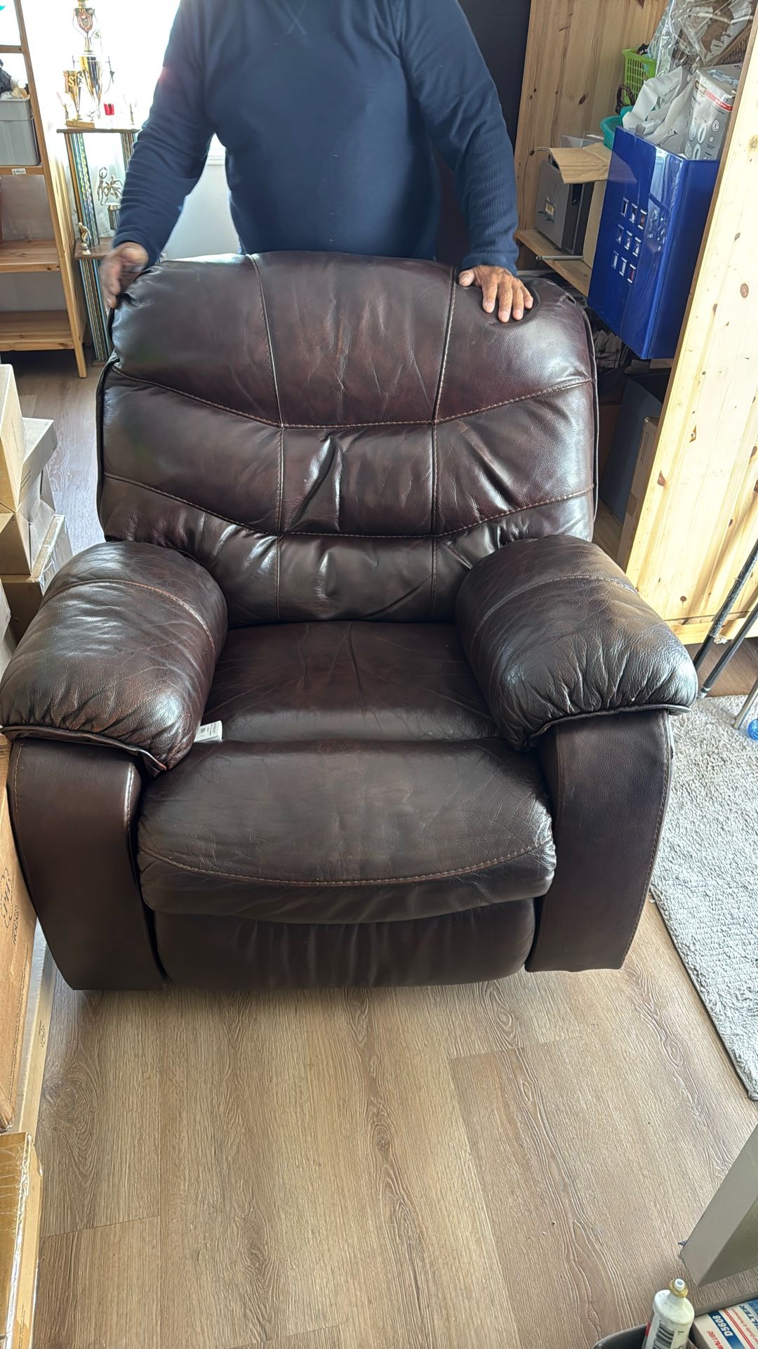 Recliner Leather 