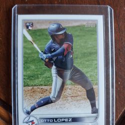 Otto Lopez Rookie Baseball Card Collection!!