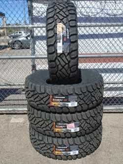 37x12.50R17 New Sailun Terramax Rugged Terrain Tires