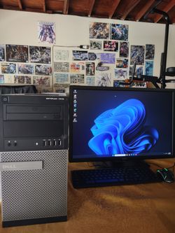 DELL OPTIPLEX 7010/WIN-11 PRO/OFFICE 2021/Intel I5/10GB RAM/250GB HDD STORAGE