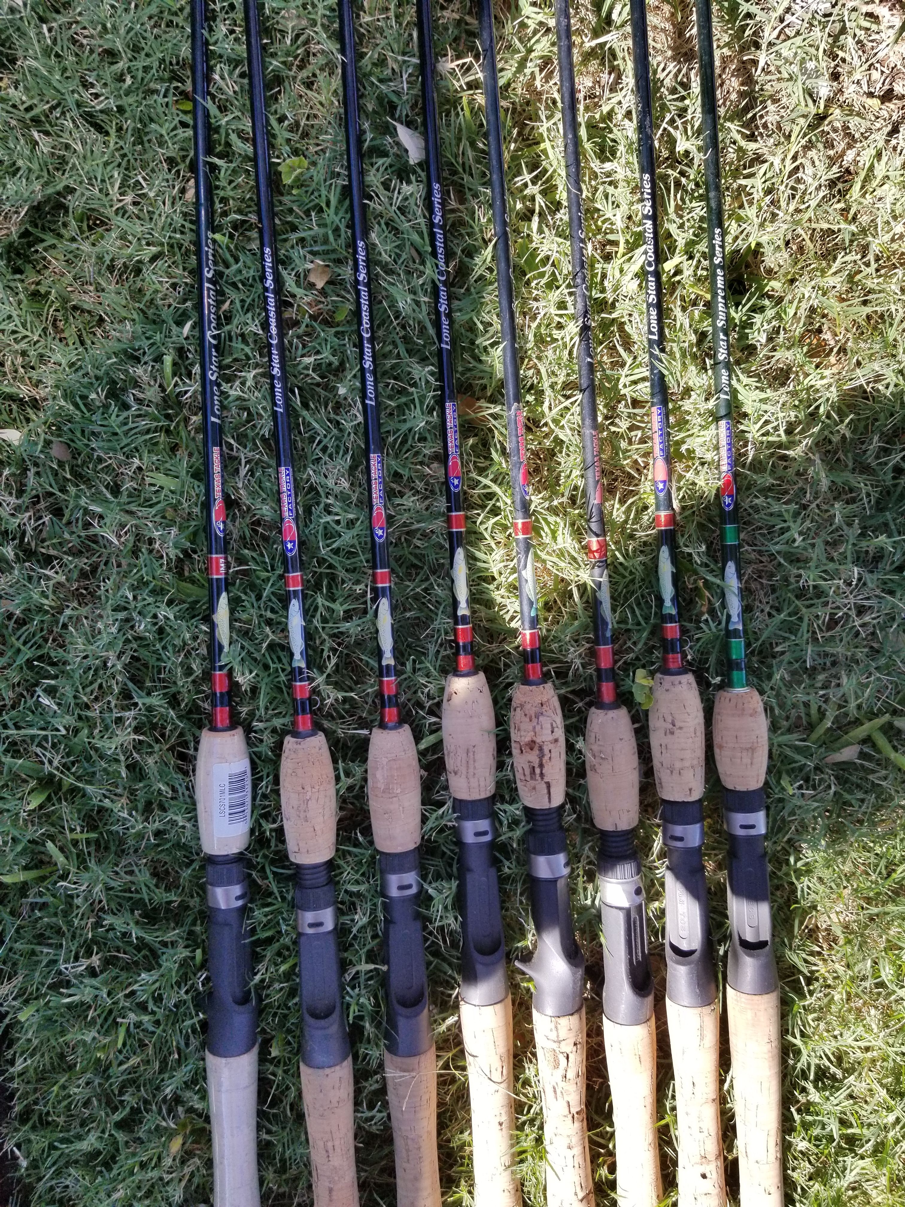 Texas tackle factory rods
