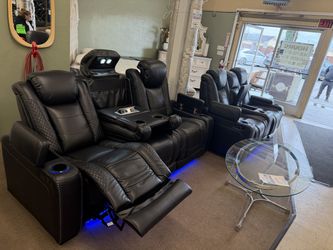Black Recliner Couches